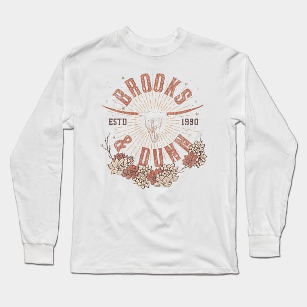 Brooks & Dunn Long Sleeve T-Shirt by MN Favorites